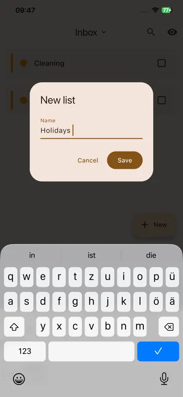 Color Tasks – Simple Lists screenshot 5 of 6