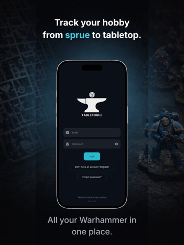 TableForge iPad screenshot
