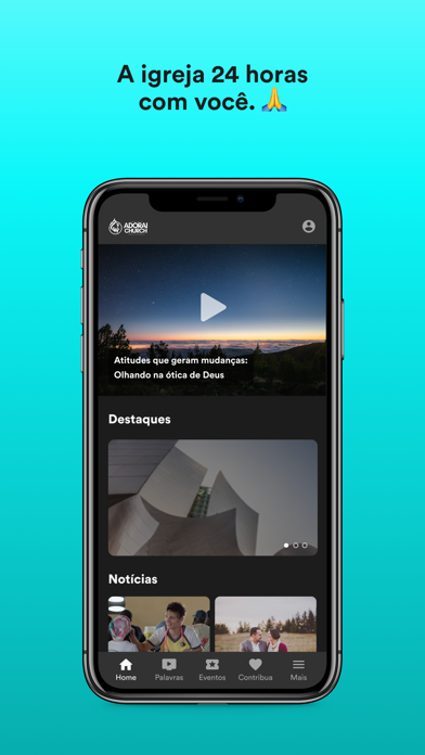 Screenshot #1 pour Projeto Adorai Church