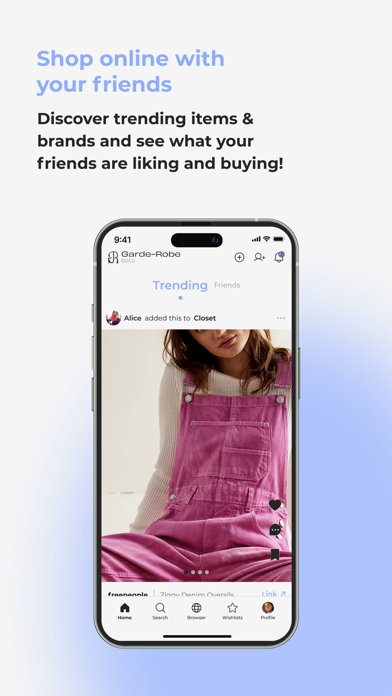 Garde-Robe: Shop with Friends iPhone screenshot 1 - Shopping app