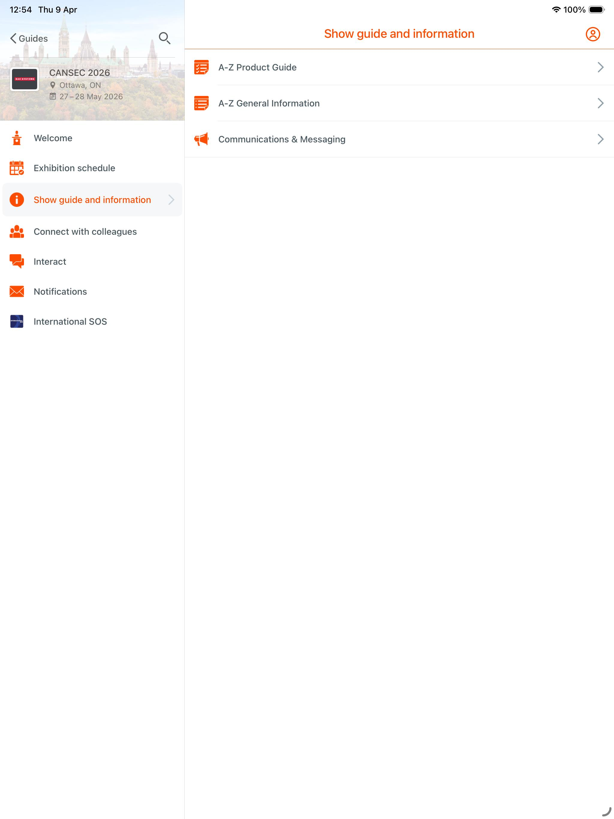 Global Communications Events