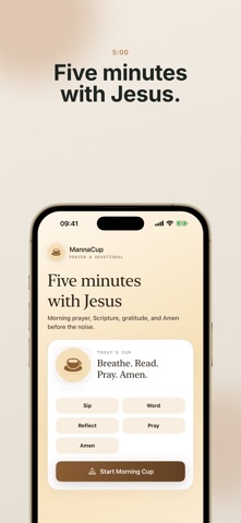 MannaCup: Jesus Mornings screenshot