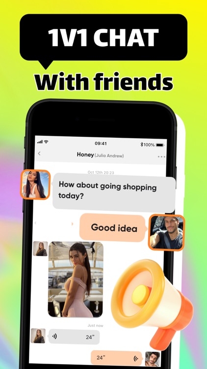 Poly - 1on1 Chat, Group chat screenshot-3