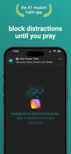 Prayr - Salah & Focus screenshot 1