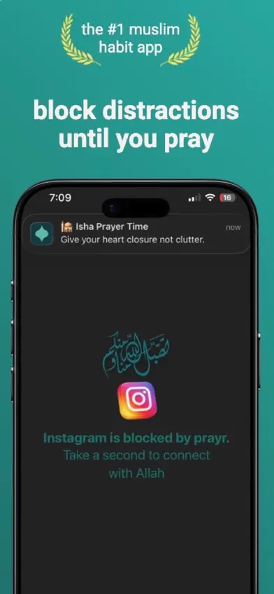 Prayr - Salah & Focus screenshot 1