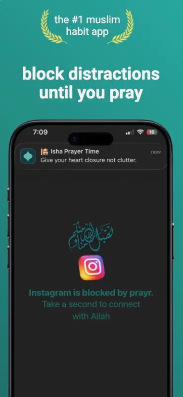 Prayr - Salah & Focus screenshot 1 of 7