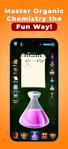Organic Chemistry Conversions iPhone screenshot