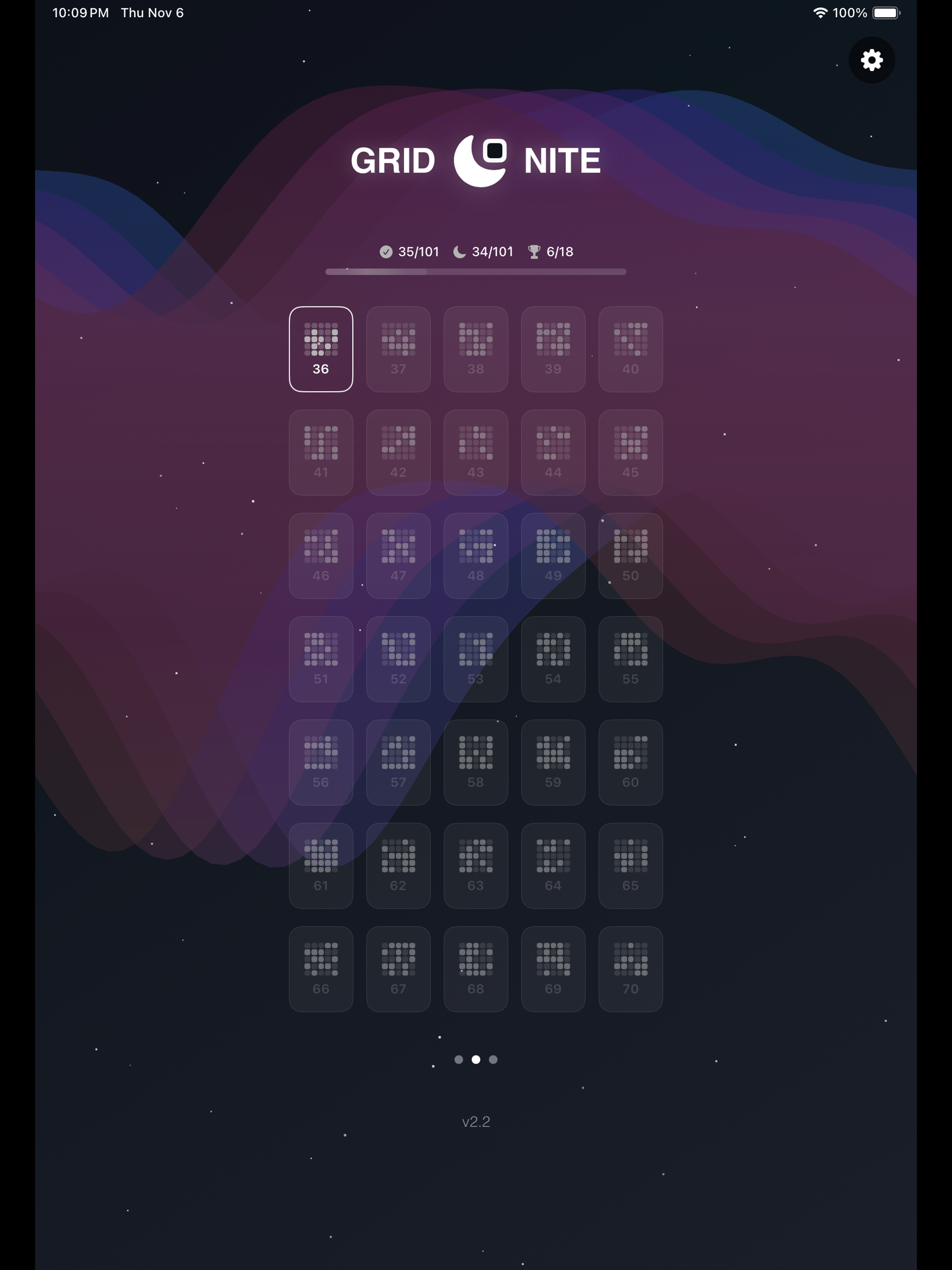 Grid Nite: Lights Out Puzzle