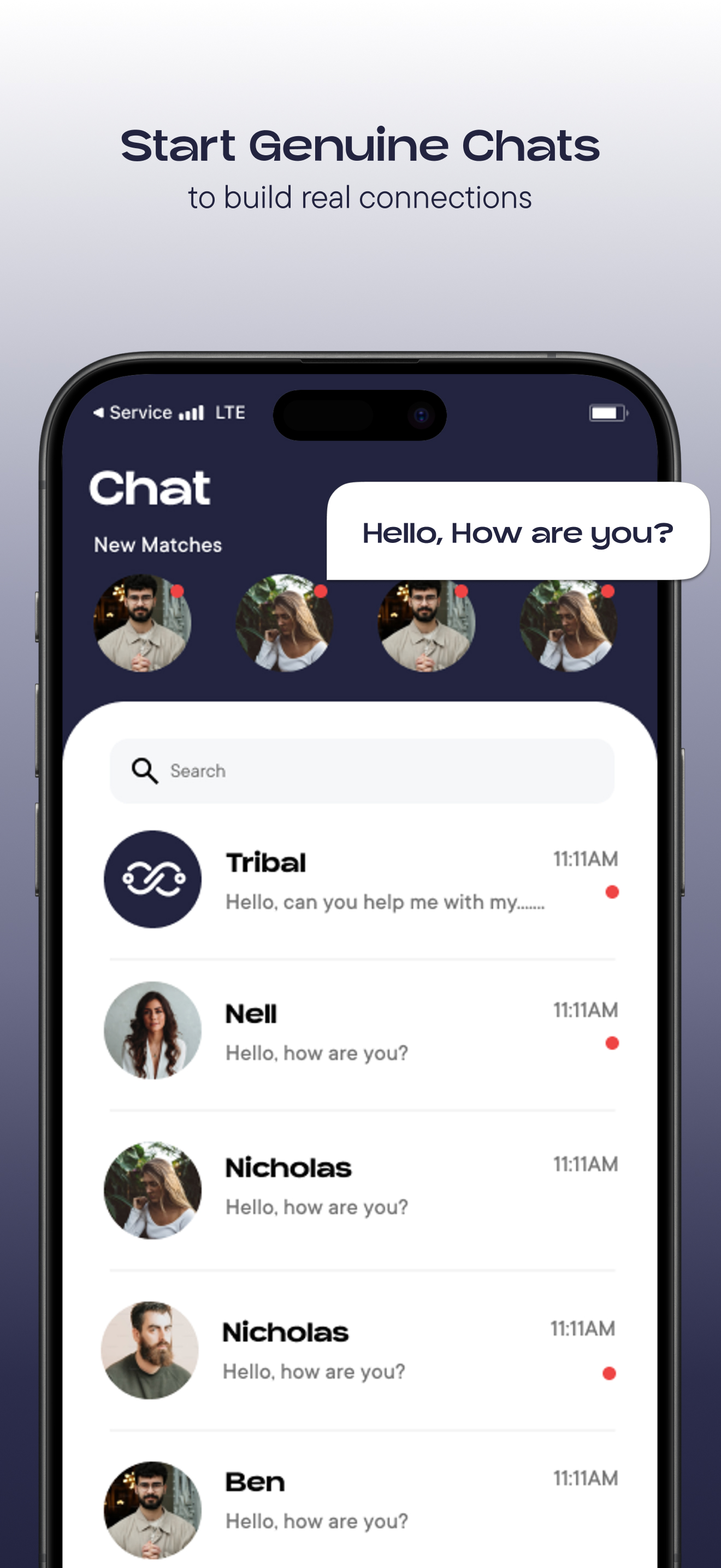 Tribal: Values Based Dating