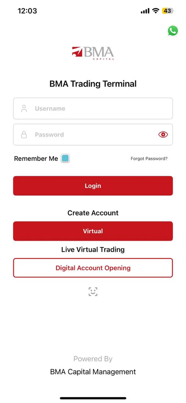 Screenshot #1 pour BMA Capital