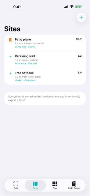 LatticeCam: AR Site Grid screenshot 3