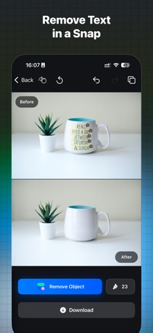 Object Remover - AI Cleanup iPhone screenshot