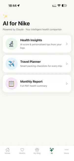 DogOS — Dog Health Tracker screenshot 4