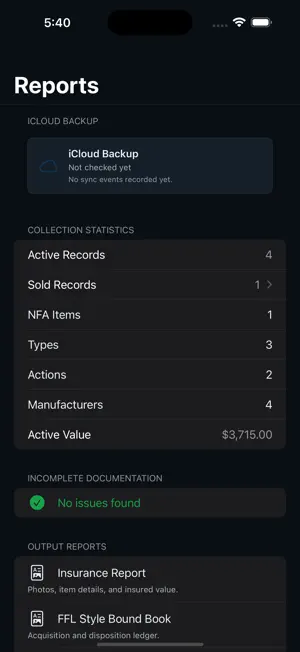 Gun Record screenshot 1