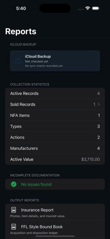 Gun Record Screenshot 1 of 5
