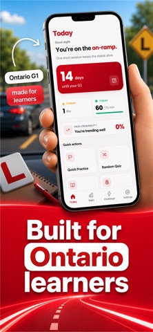 Ontario G1 Practice Test 2026 screenshot