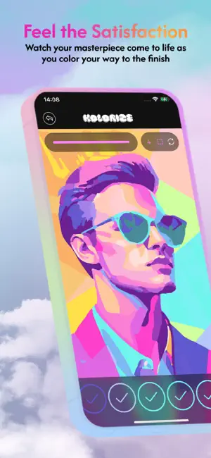 Kolorize - Paint By Numbers screenshot 4