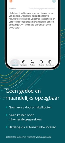 Dubline - 2 telnrs op 1 mobiel iPhone screenshot 6
