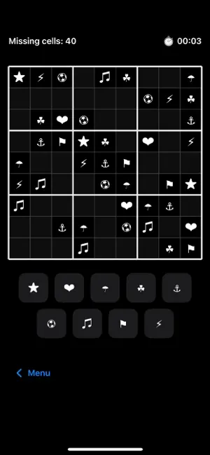Sudoku Symbols screenshot 3