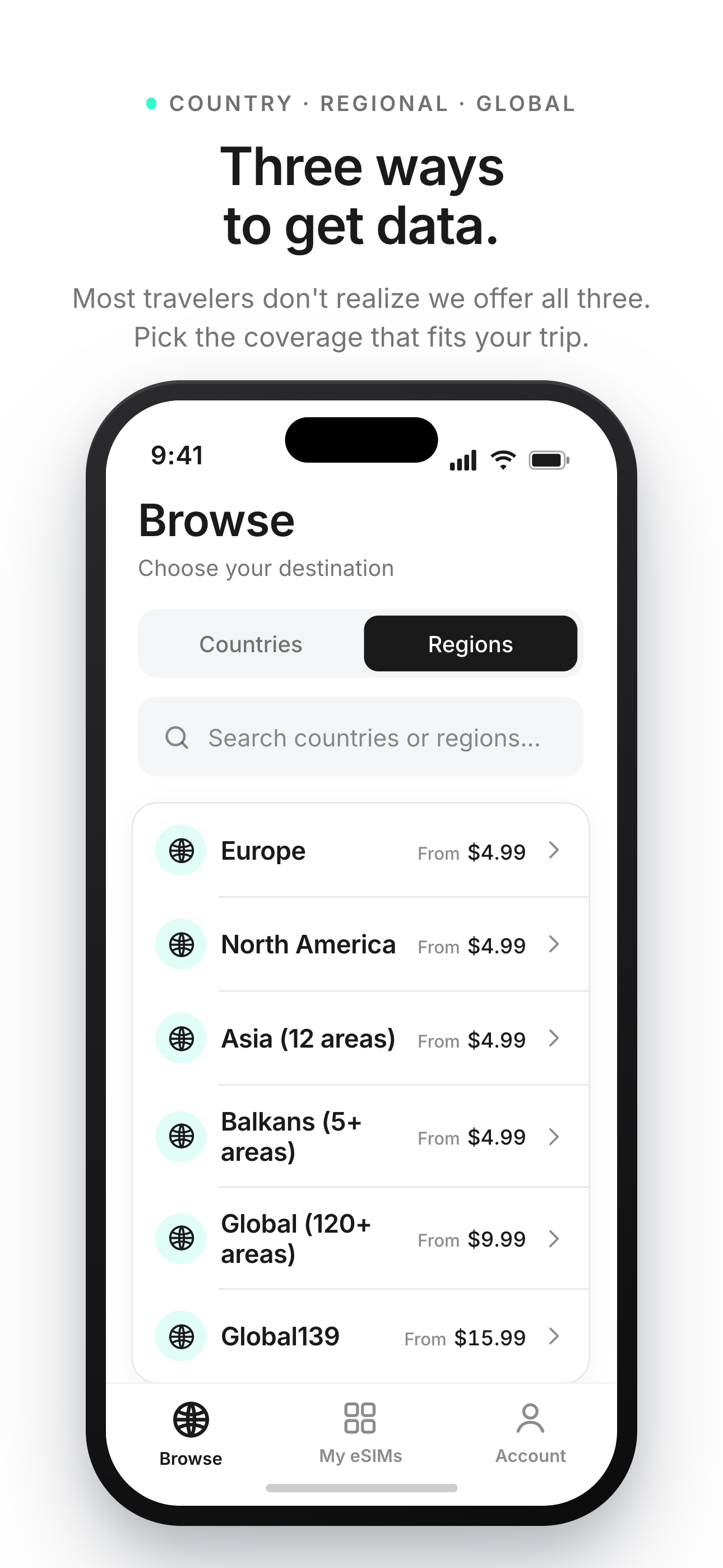 Lumbus – eSIM Data Plans screenshot 2