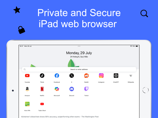 Kiwi - Browser, Document, VPN