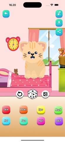 Cute Kitty Maker - Mix Game Screenshot 1 of 6
