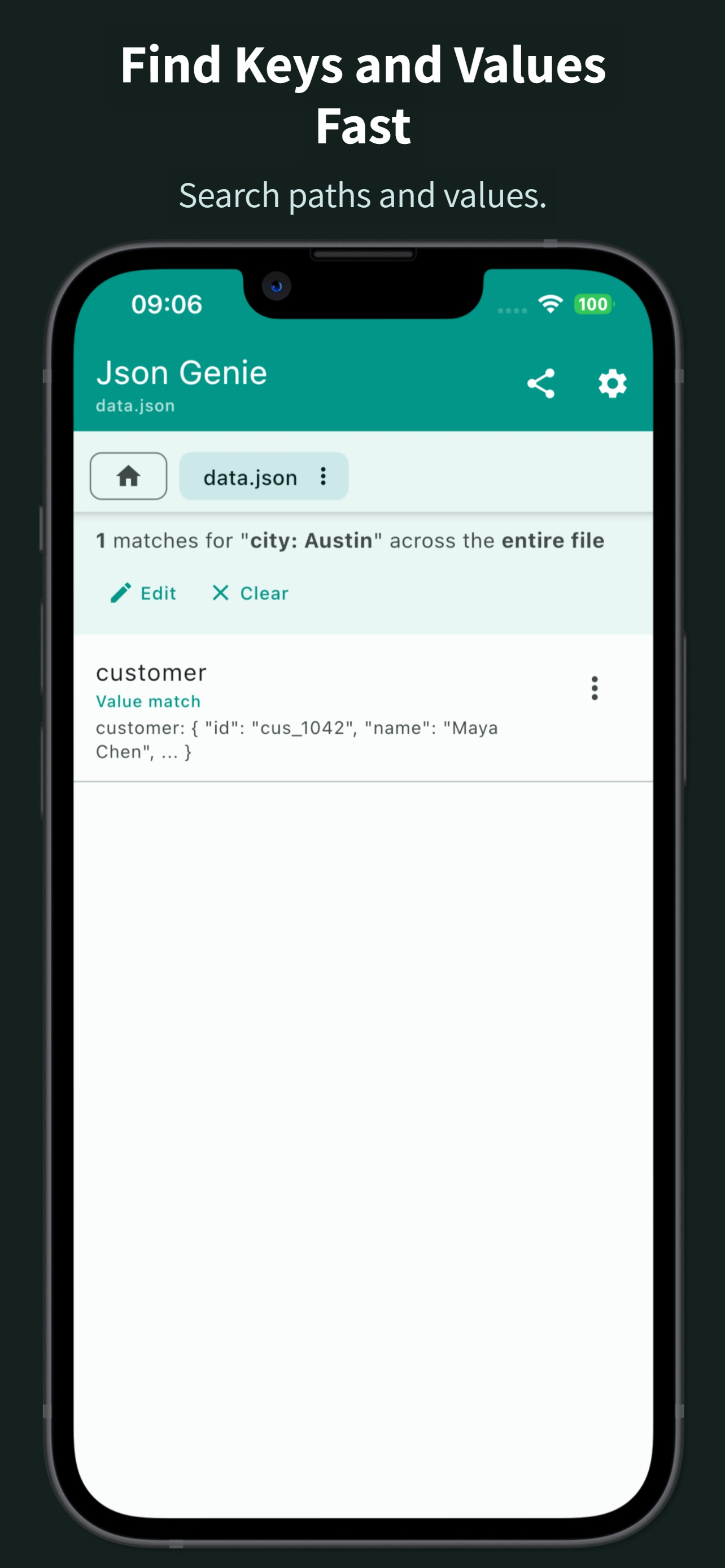 Json Genie: JSON Editor/Viewer