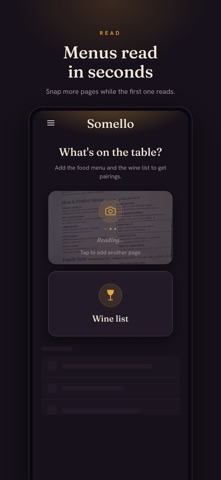 Somello - Menu Wine Pairing Screenshot 2 of 5