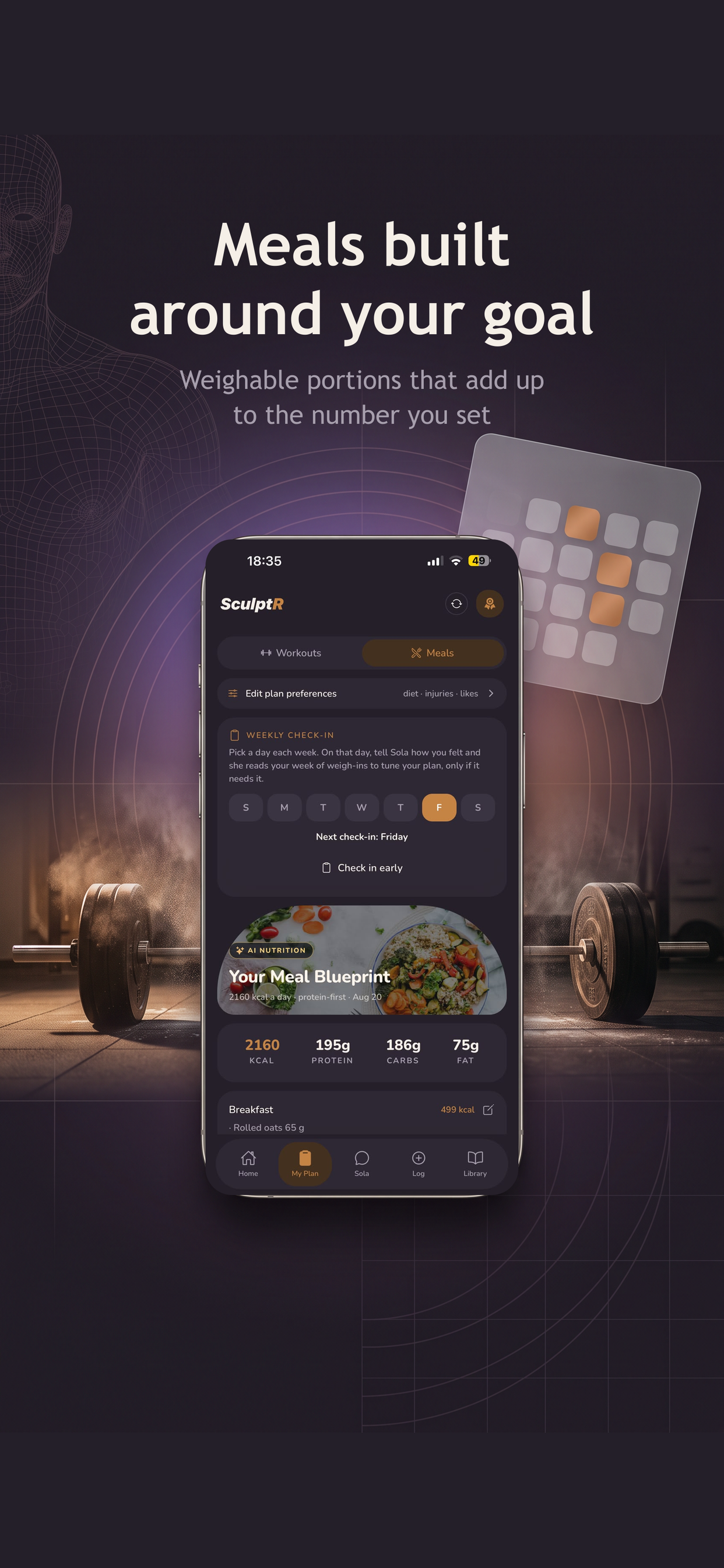SculptR: AI Fitness Coach screenshot 3