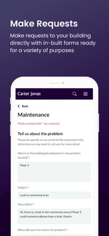 Carter Jonas Tenants Screenshot 1 of 4