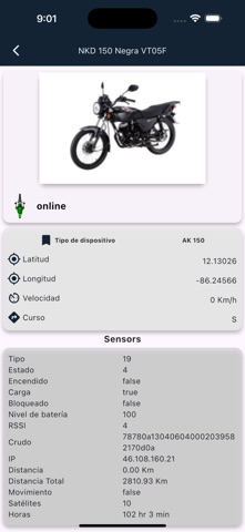 Navicore GPS screenshot