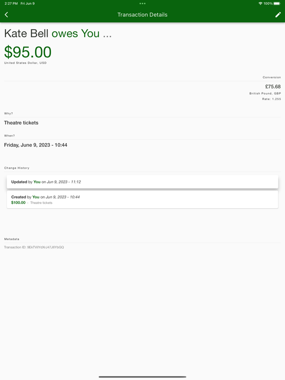 Screenshot #5 pour PayMeLater Friend Debt Tracker