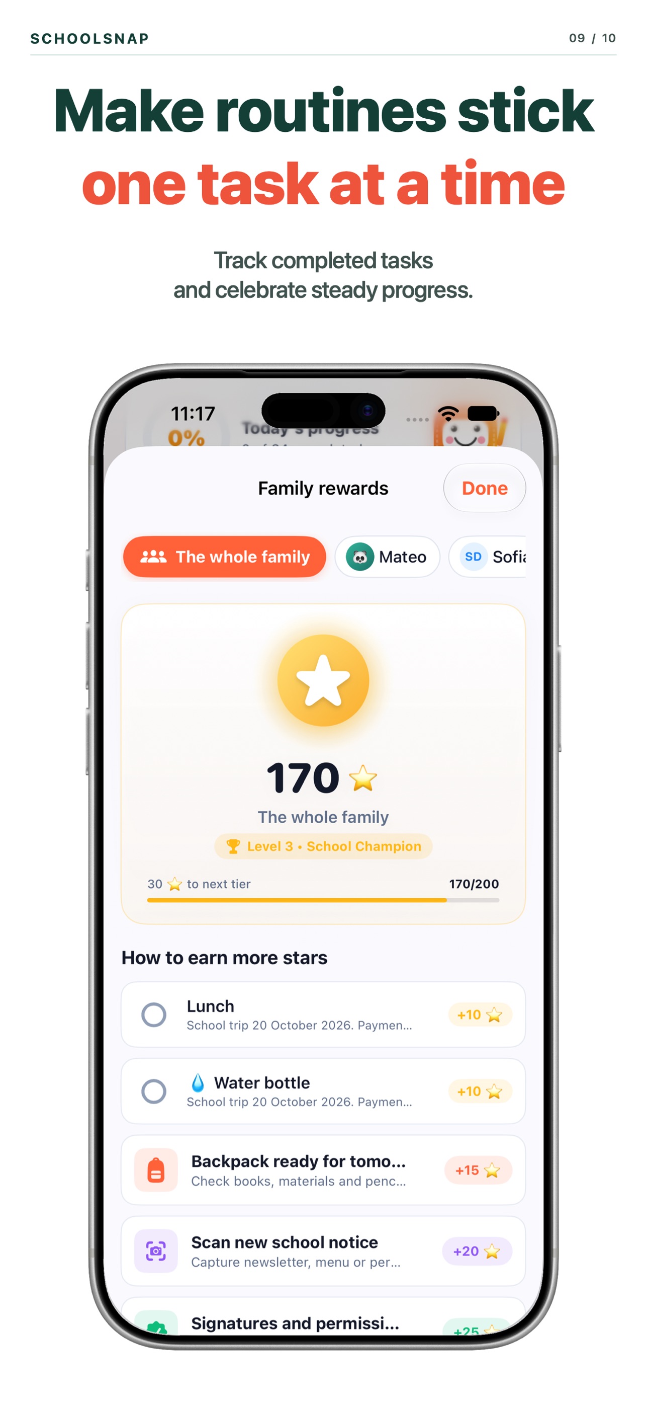 Screenshot 9 of SchoolSnap: School Day Planner