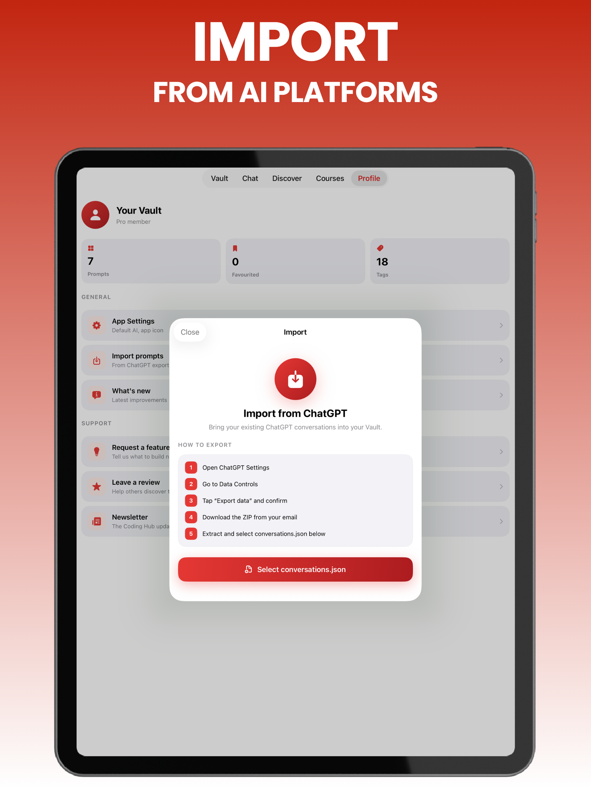 AI Prompt Manager: Vault screenshot 12