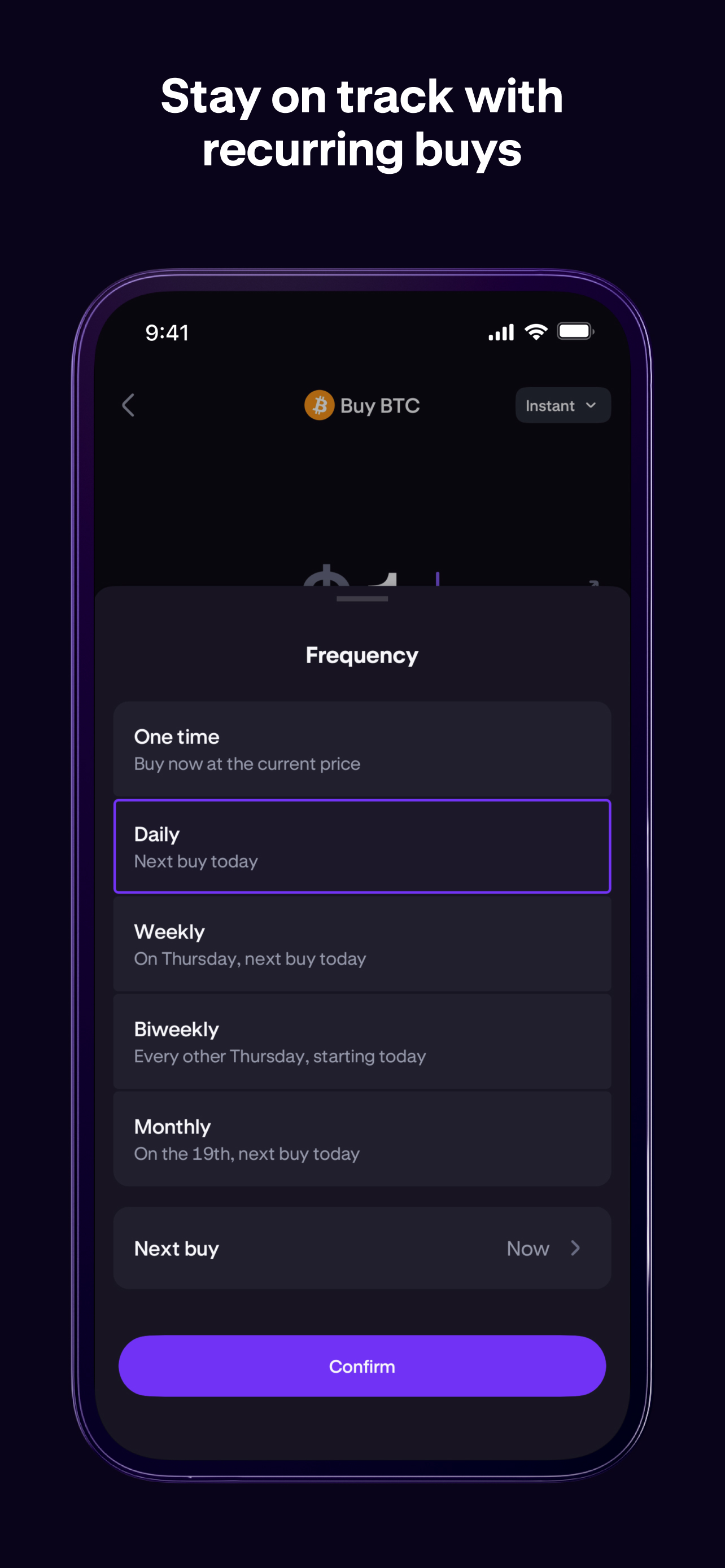Kraken: Buy Crypto & Stocks screenshot 8