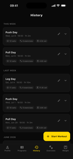 Gym Progress - Tracker screenshot 3