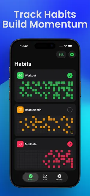 Momentum: Habit Tracker screenshot 1