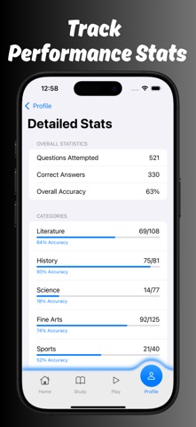 Quizbowl Trainer Screenshot 6 of 7