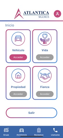 Atlantica App iPhone screenshot