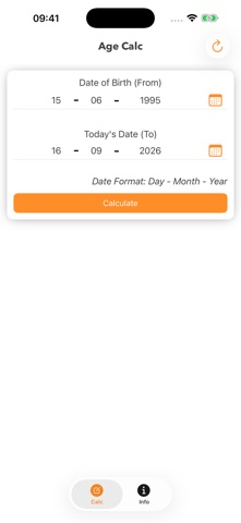 Chronological Age Calculator + Screenshot 3 of 3