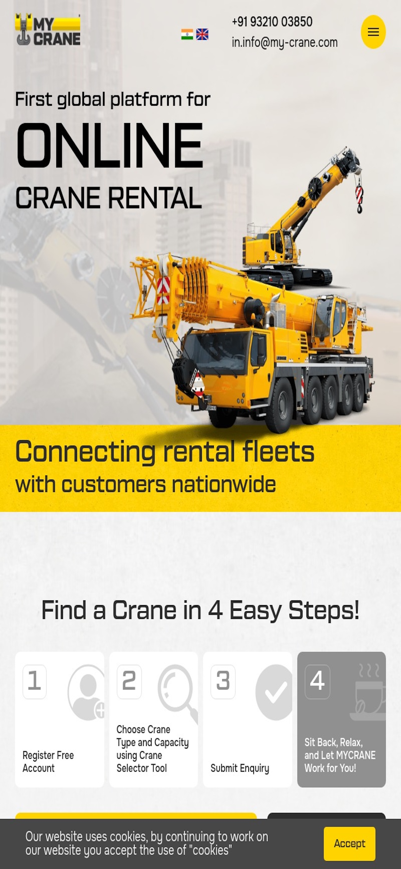 MYCRANE IN screenshot 4