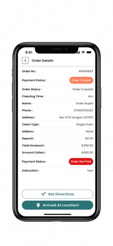 Oven Support Cleaner App Screenshot 5 of 5