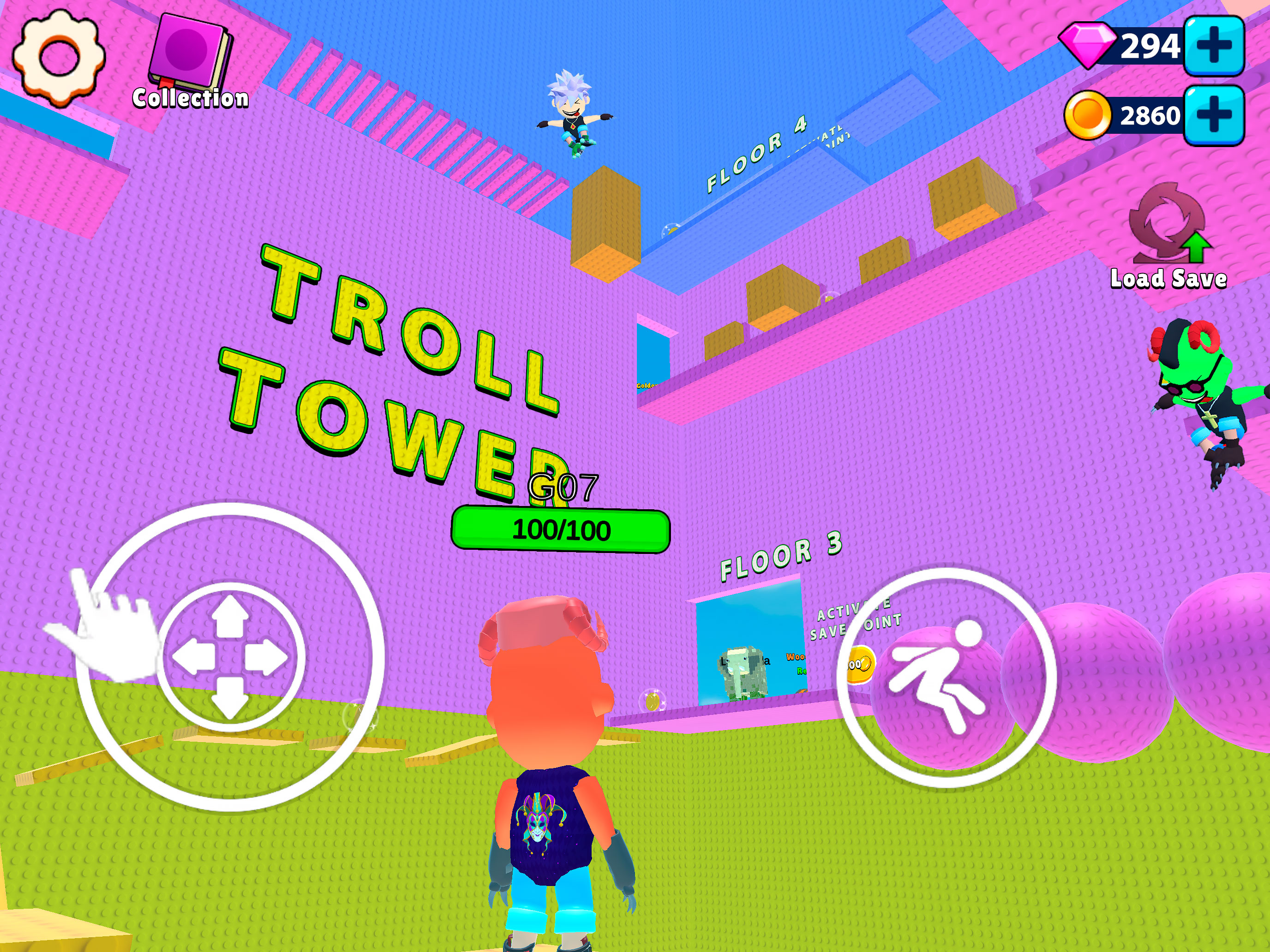 Troll Tower - Funny Parkour