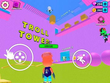 Troll Tower - Funny Parkour iPad screenshot