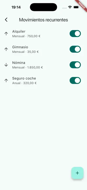 Ahorro: Gastos y Presupuestos screenshot 4