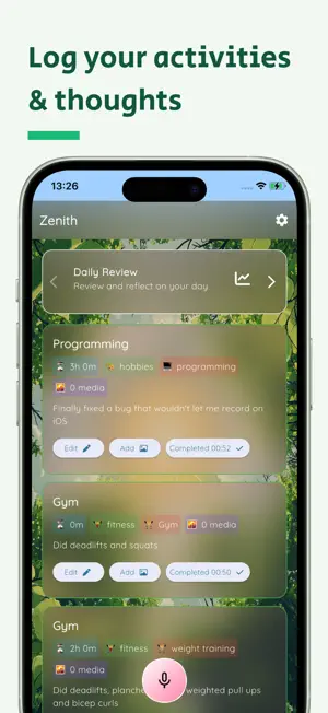 Zenith: AI Journal & Mentor screenshot 2