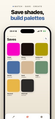 Color Identifier & Match: Hue iPhone screenshot