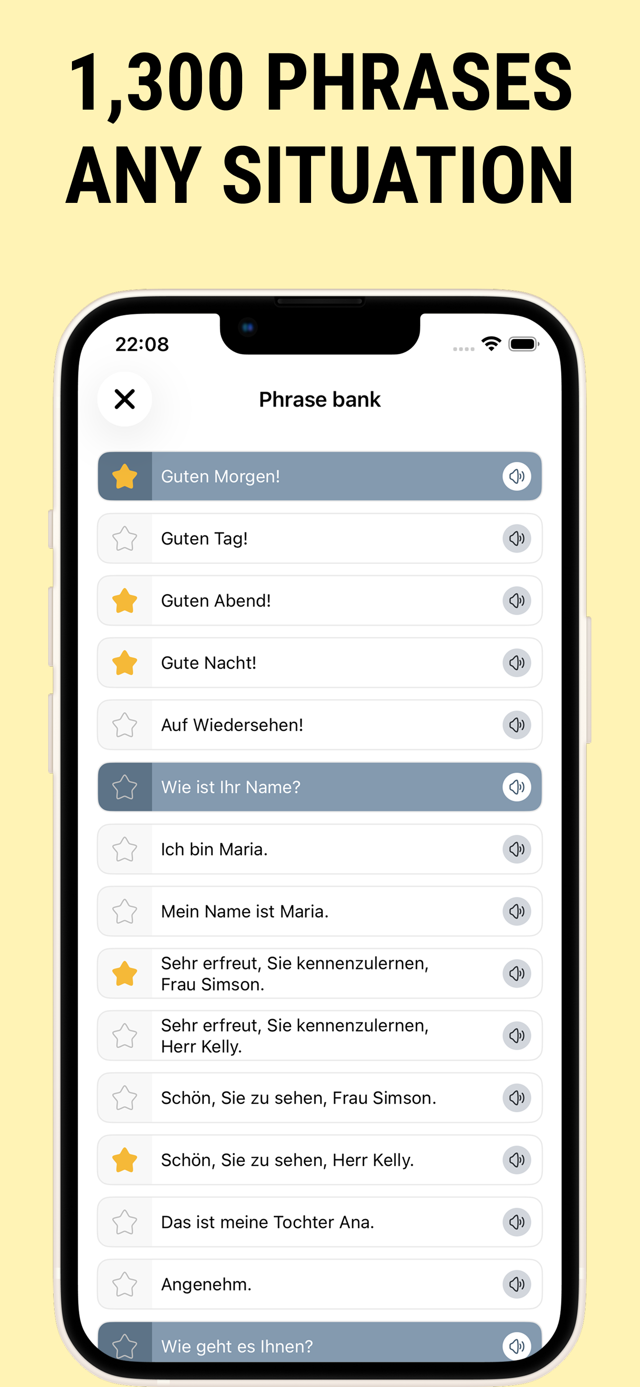 Learn basic German phrases screenshot 4