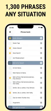 Learn basic German phrases screenshot 4