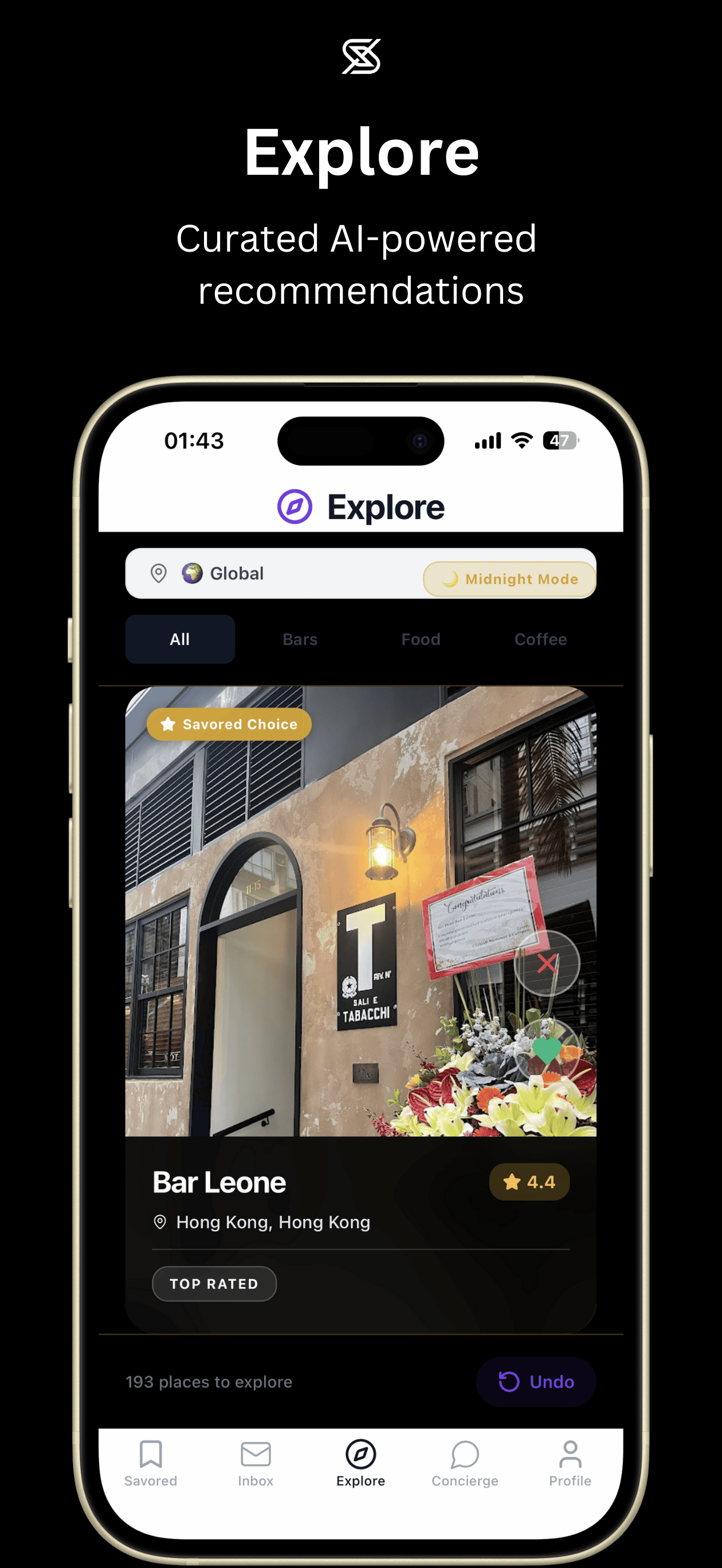 Savored - Smart Travel App